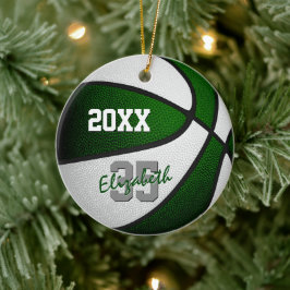 Basketballmemento Keramik Ornament
