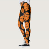 Basketballmuster Leggings (Links)