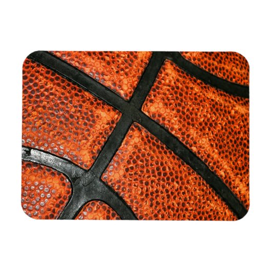 Basketballmuster Magnet (Horizontal)