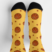 Basketballmuster Socken (Oben)