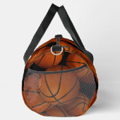 Basketballmuster-Spielername Jersey Duffle Bag (Rechts)