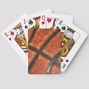 Basketballmuster Spielkarten
