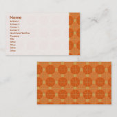 Basketballmuster Visitenkarte (Vorne/Hinten)