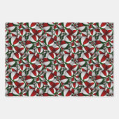 Basketballmuster Weihnachten oder jede Gelegenheit Geschenkpapier Set (Vorderseite 3)