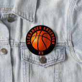 Basketballname und Jersey Personalize Button (Beispiel)