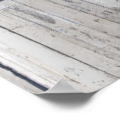 Basketballnetz für rustikales Gebäude Poster (Ecke)