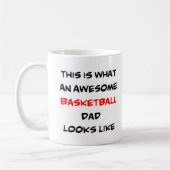 Basketballpapa, phantastisch kaffeetasse (Links)