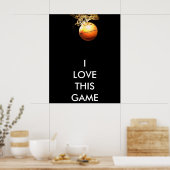 Basketballplakat - Panoramaposter Poster (Küche)