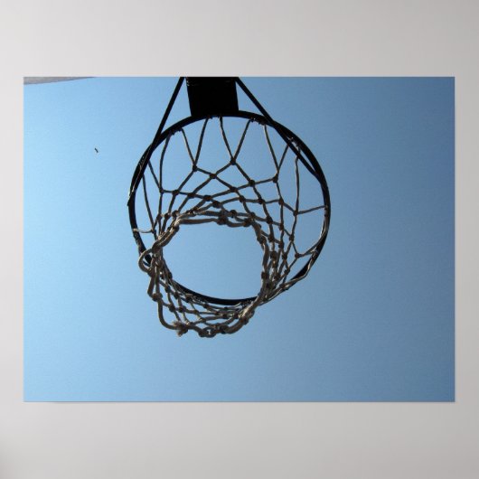 Basketballplakat Poster (Vorne)