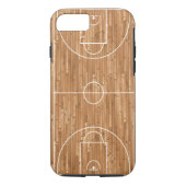 Basketballplatz-Fall-Abdeckung Case-Mate iPhone Hülle (Rückseite)