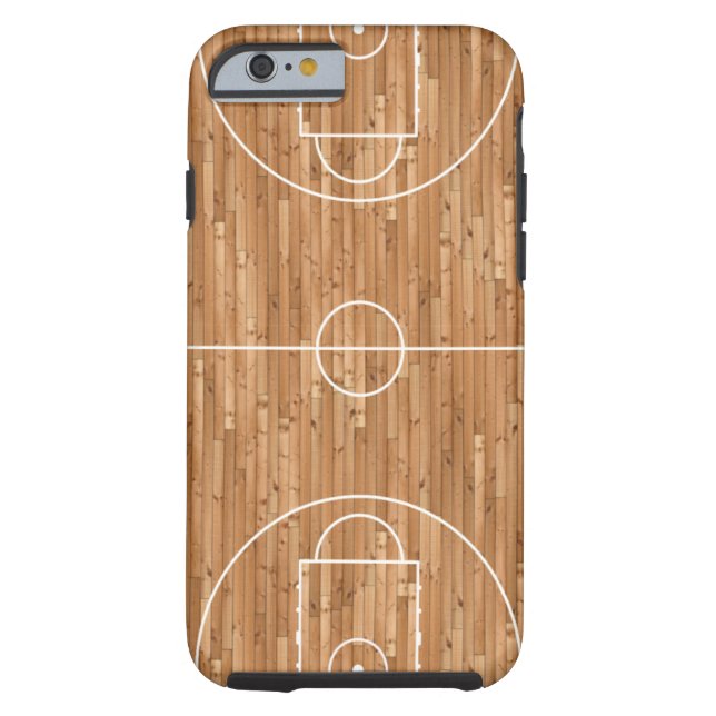 Basketballplatz-Fall-Abdeckung Case-Mate iPhone Hülle (Rückseite)