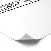 Basketballplatz Poster (Ecke)