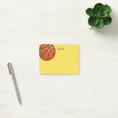 Basketballpost, den Sie zur Personalisierung merke Post-it Klebezettel (Büro)