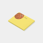 Basketballpost, den Sie zur Personalisierung merke Post-it Klebezettel (angewinkelt)