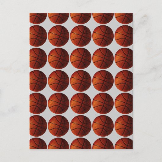 Basketballpostkarte Postkarte (Vorderseite)