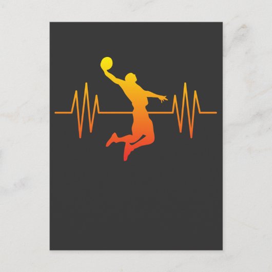 Basketballpuls Postkarte (Vorderseite)
