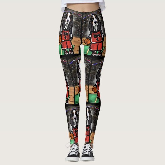 BASKETBALLROCKS! LEGGINGS (Vorderseite)
