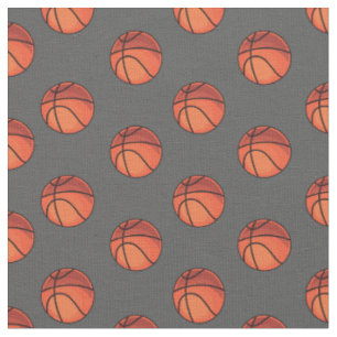 Basketballs auf dunkelgrau stoff