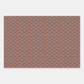 Basketballs auf Grau Geschenkpapier Set (Vorderseite 3)