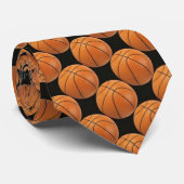 Basketballs Galore Sportart Krawatte (Gerollt)