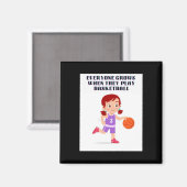 Basketballsammlung 1 magnet (Vorderseite/Rückseite)