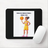Basketballsammlung 2 mousepad (Mit Mouse)