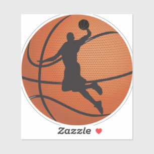Basketballschläger Aufkleber