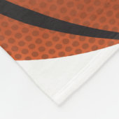 Basketballschläger Fleecedecke (Ecke)