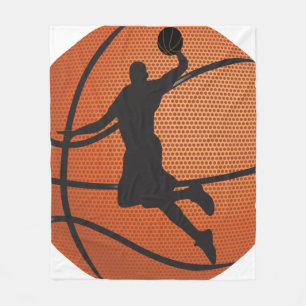 Basketballschläger Fleecedecke