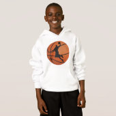 Basketballschläger Hoodie (Vorne ganz)