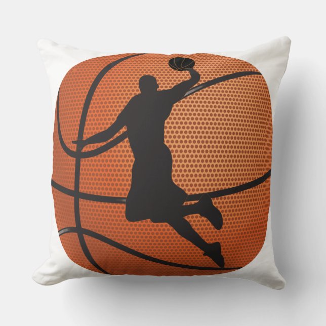 Basketballschläger Kissen (Vorderseite)