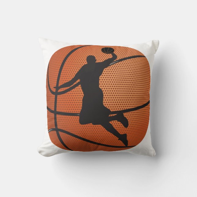Basketballschläger Kissen (Vorderseite)