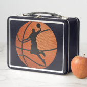 Basketballschläger Metall Brotdose (Beispiel)