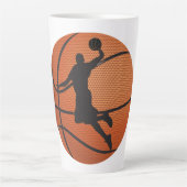 Basketballschläger Milchtasse (Vorderseite)