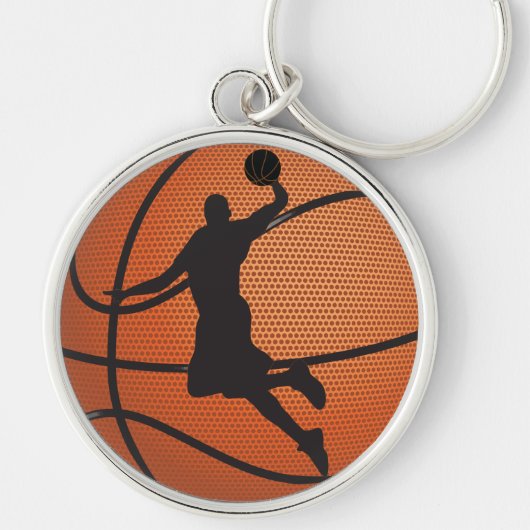 Basketballschläger Schlüsselanhänger (Vorne)