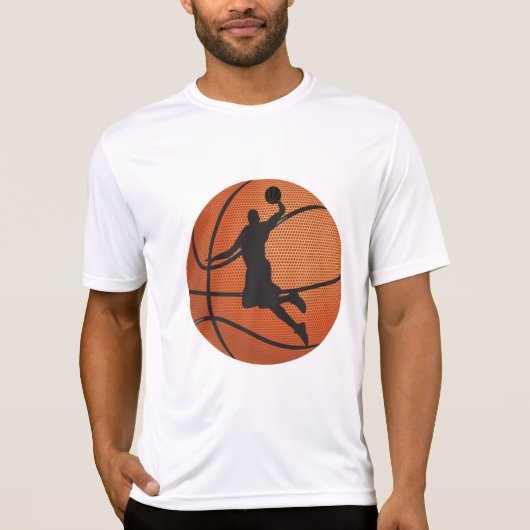 Basketballschläger T-Shirt (Vorderseite)