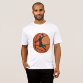 Basketballschläger T-Shirt (Vorne ganz)