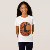 Basketballschläger T-Shirt (Vorne ganz)