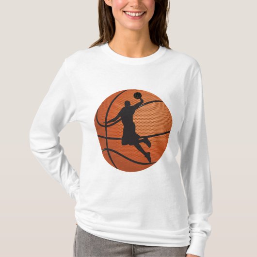 Basketballschläger T-Shirt (Vorderseite)