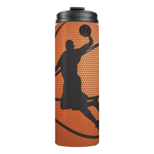 Basketballschläger Thermosbecher (Vorderseite)