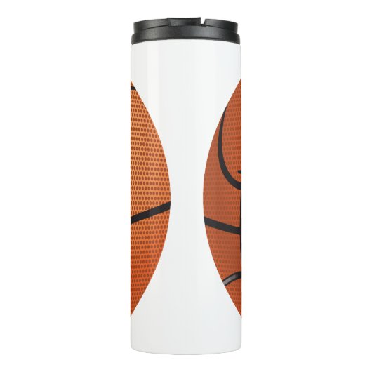 Basketballschläger Thermosbecher (Rückseite)