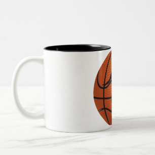 Basketballschläger Zweifarbige Tasse