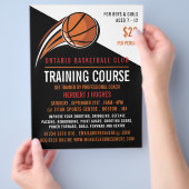 Basketballschuh, Basketballtrainingskurs Flyer (Hand)
