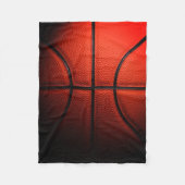 Basketballschuh Fleecedecke (Vorderseite)