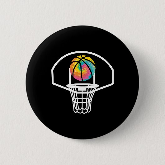 Basketballschuh für einen Ball im Ball Button (Vorderseite)