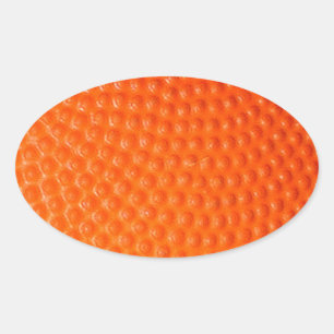 Basketballschuh Ovaler Aufkleber