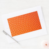 Basketballschuh Rechteckiger Aufkleber (Umschlag)