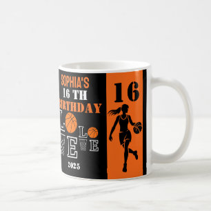 Basketballschuhe, Basketball-Spieler Geburtstagsge Kaffeetasse