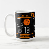 Basketballschuhe, Basketball-Spielergeschenk Kaffeetasse (Links)