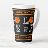 Basketballschuhe, Basketball-Spielergeschenk Milchtasse (Rechte Ecke)